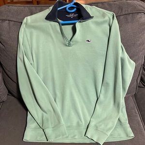 Vineyard Vine 3/4 zip sweater